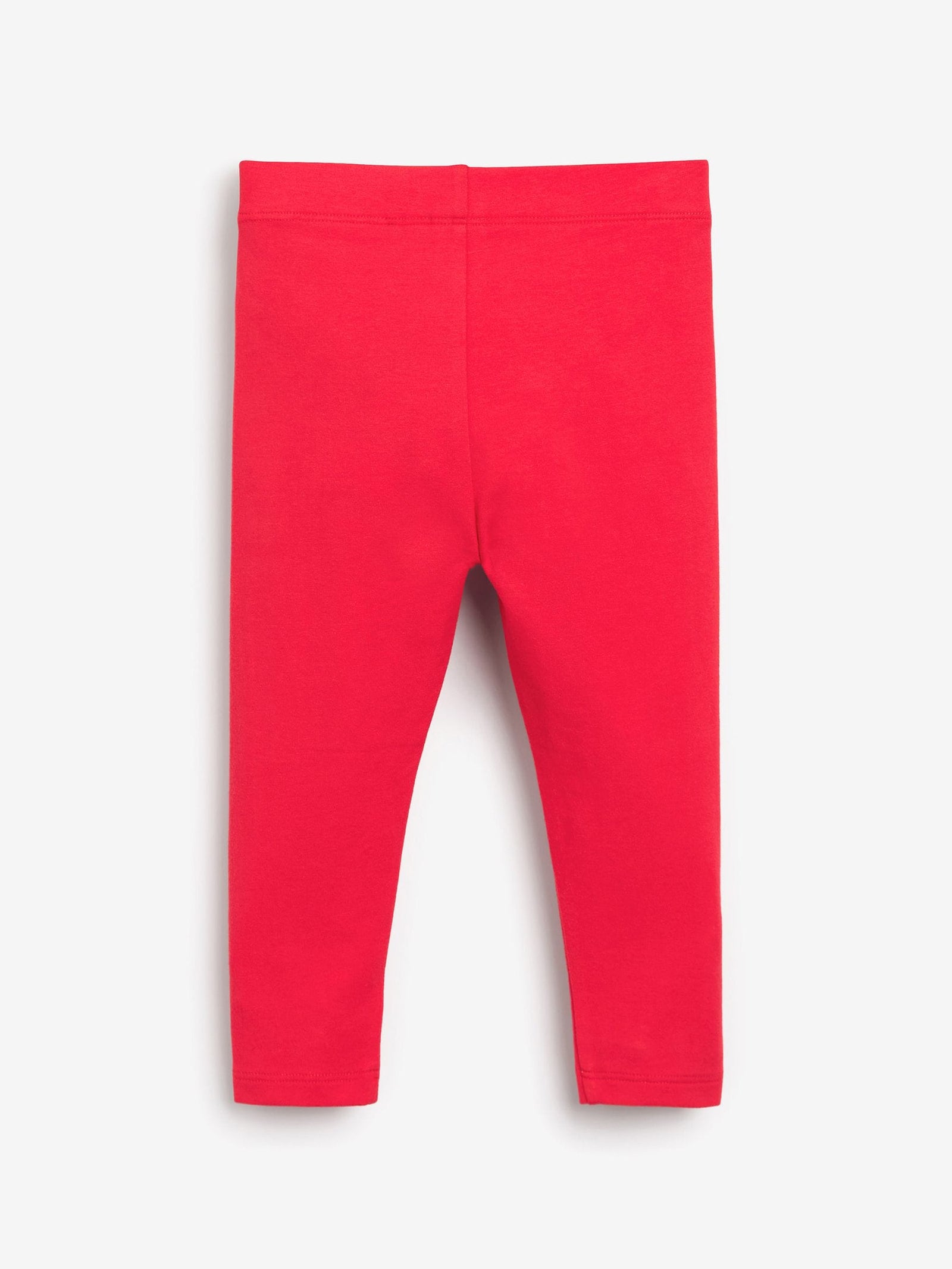 Red Plain Leggings (3mths-7yrs)