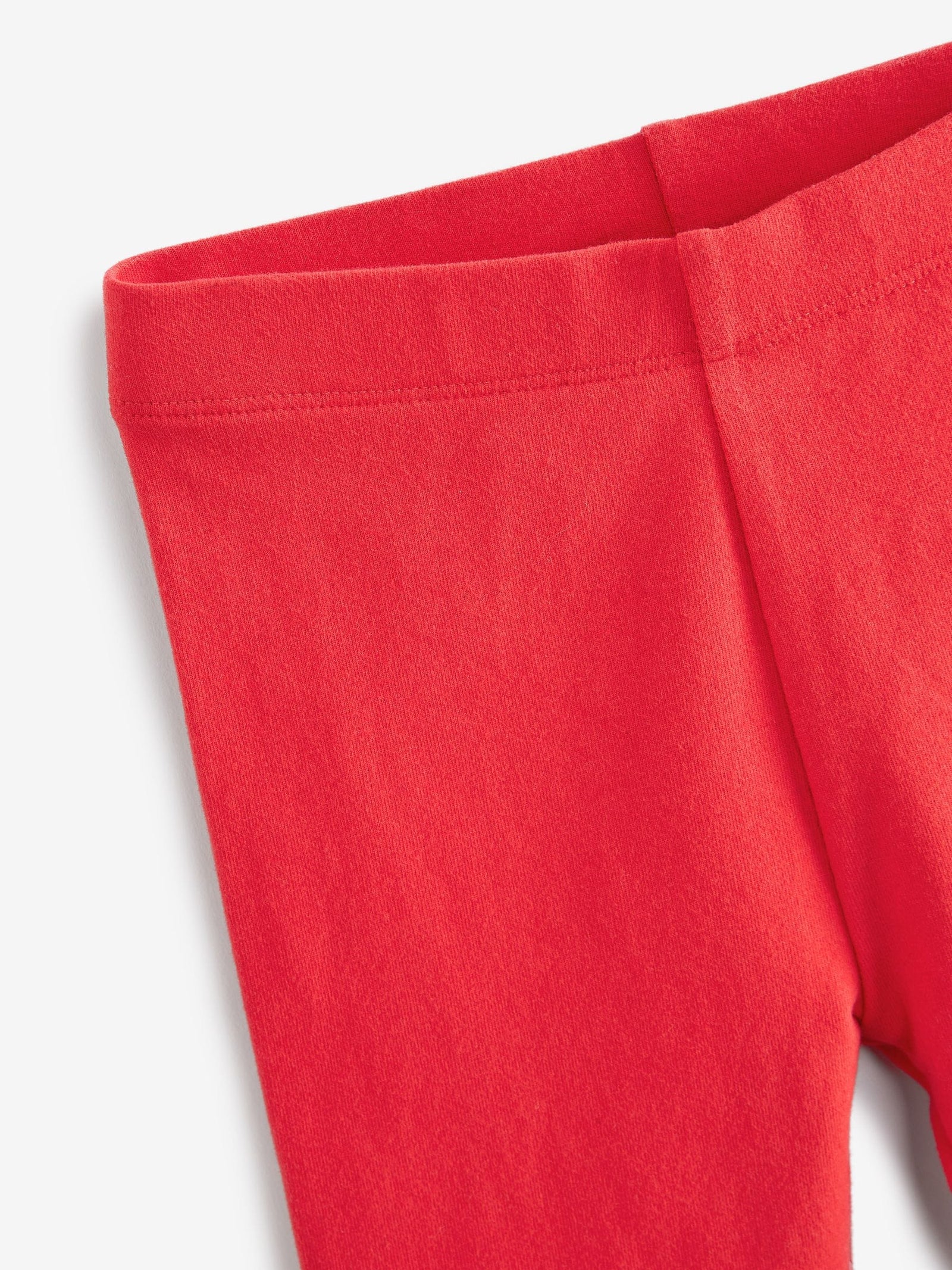 Red Plain Leggings (3mths-7yrs)