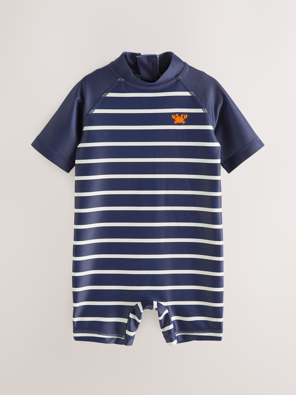 Navy Stripe Sunsafe All-In-One Swimsuit (3mths-7yrs)