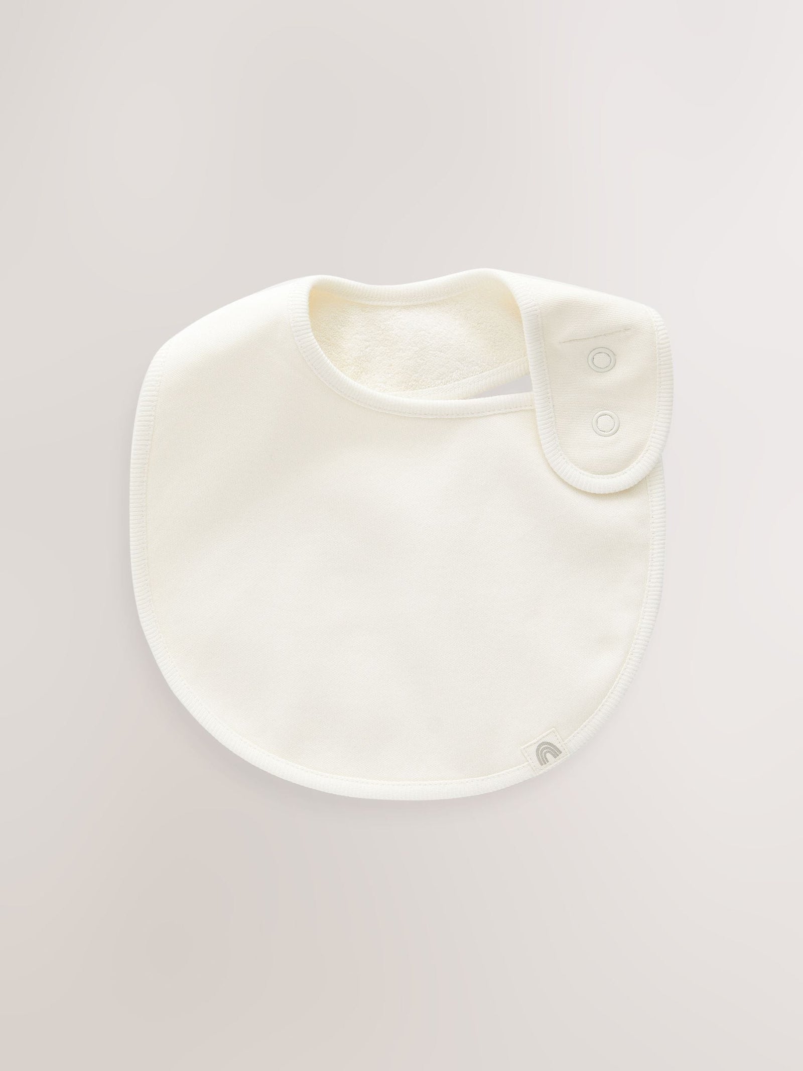 Cream Baby Regular 100% Cotton Bibs 3 Pack