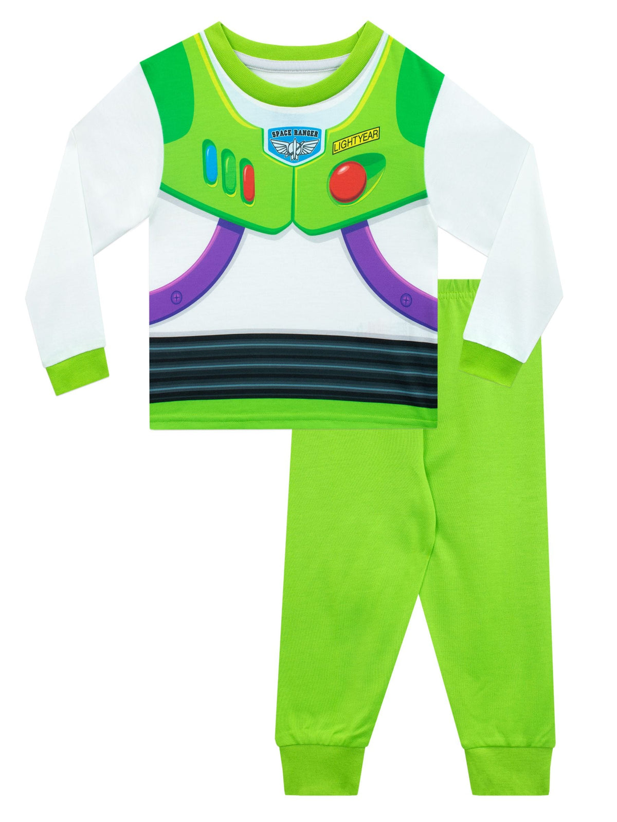 Character Green Toy Story Pyjamas 2 Pack