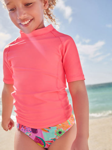 Pink Rash Vest (3-16yrs)
