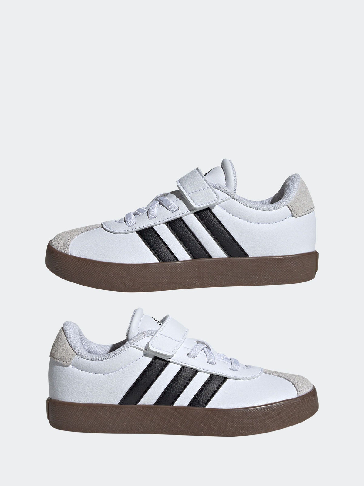 adidas White/Black Vl Court 3.0 Trainers