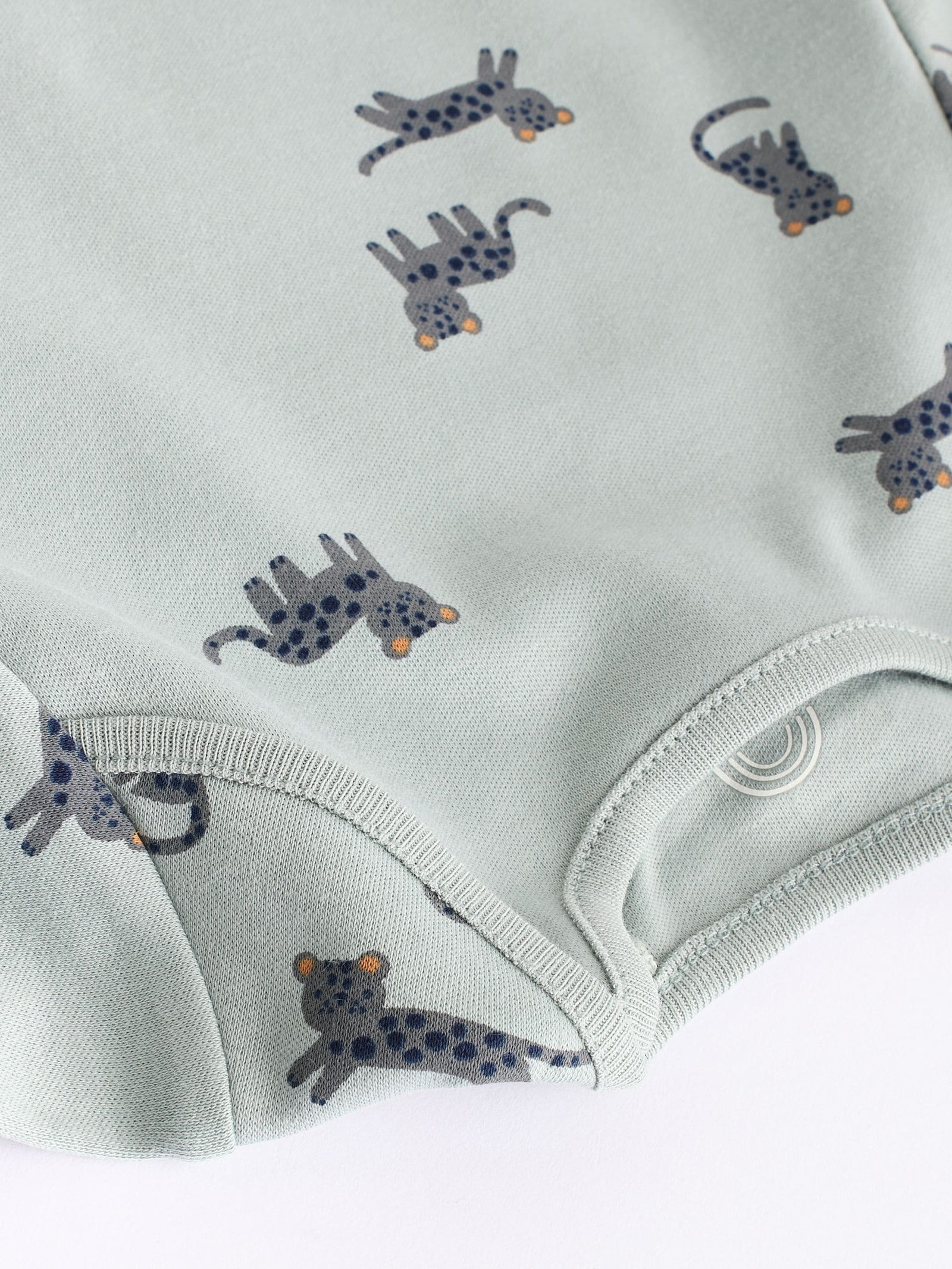 Teal Blue 5 Pack Baby Bodysuits