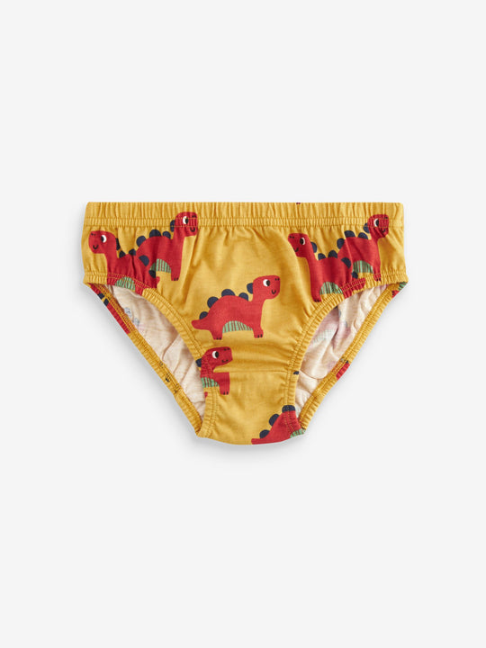 Bright Primary Print Briefs 10 Pack (1.5-10yrs)