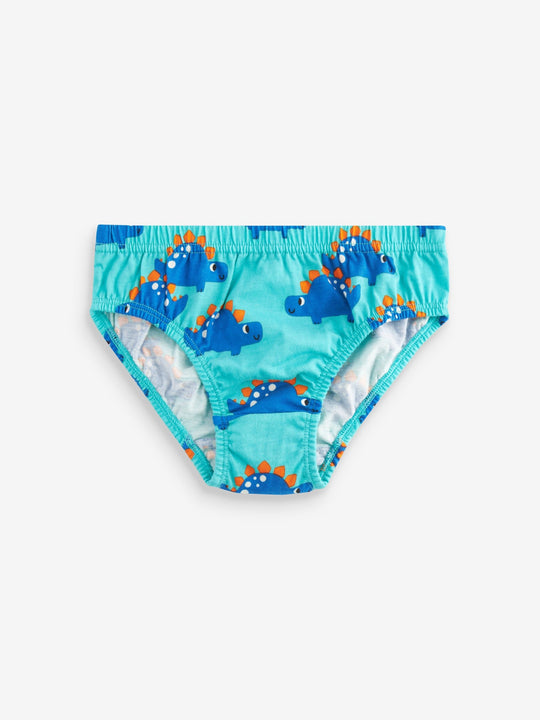 Bright Primary Print Briefs 10 Pack (1.5-10yrs)