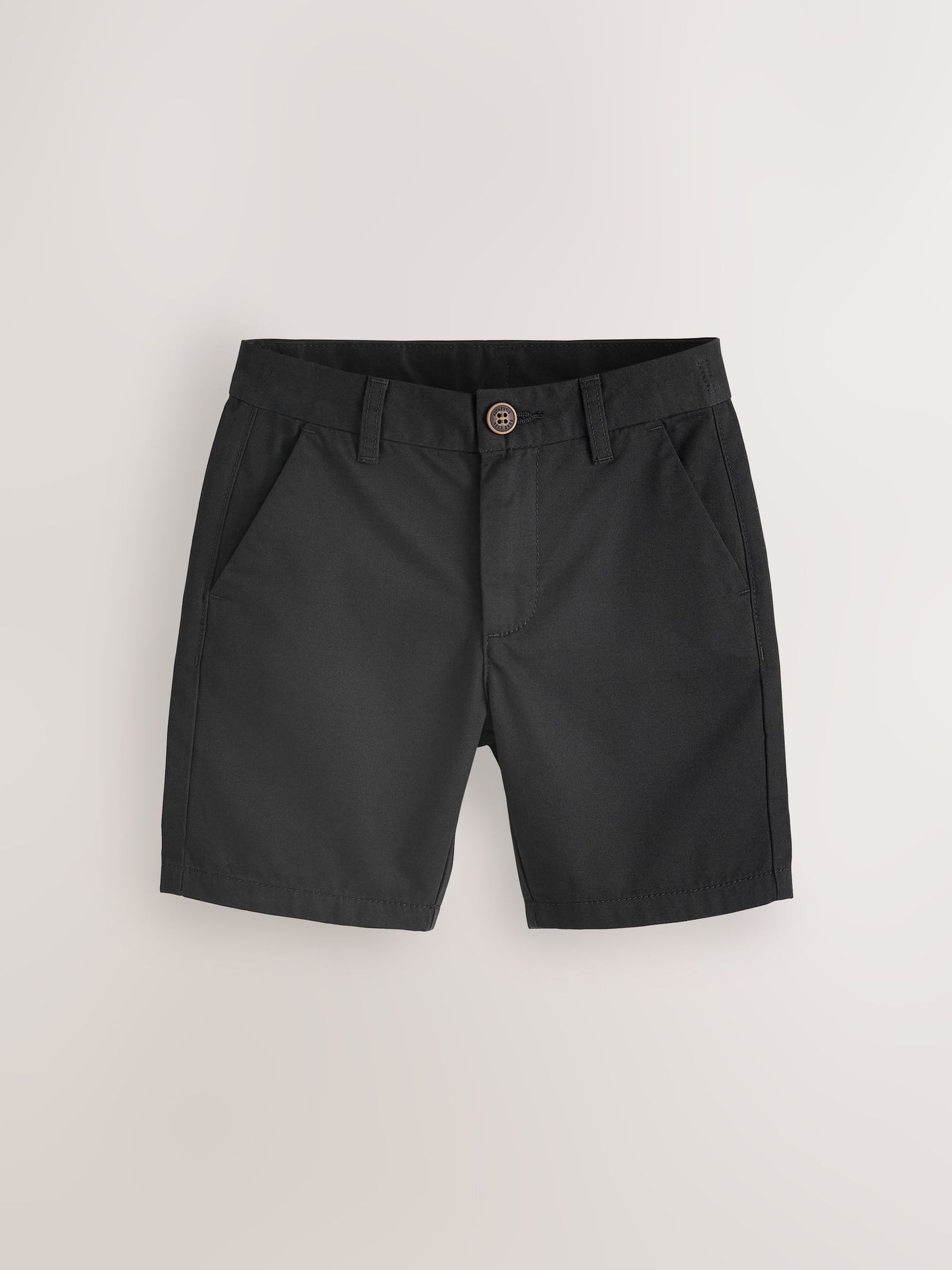 Black Regular Fit Chino Shorts (3-16yrs)