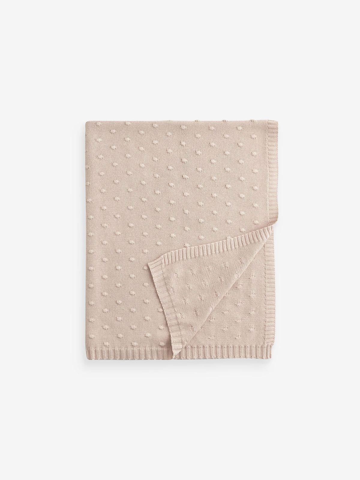 Mink Brown Bobble Blanket