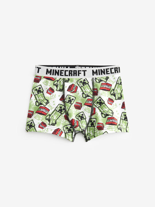Minecraft Trunks 5 Pack (3-16yrs)