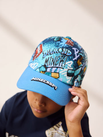 Minecraft Grafitti Cotton Cap (3-16yrs)