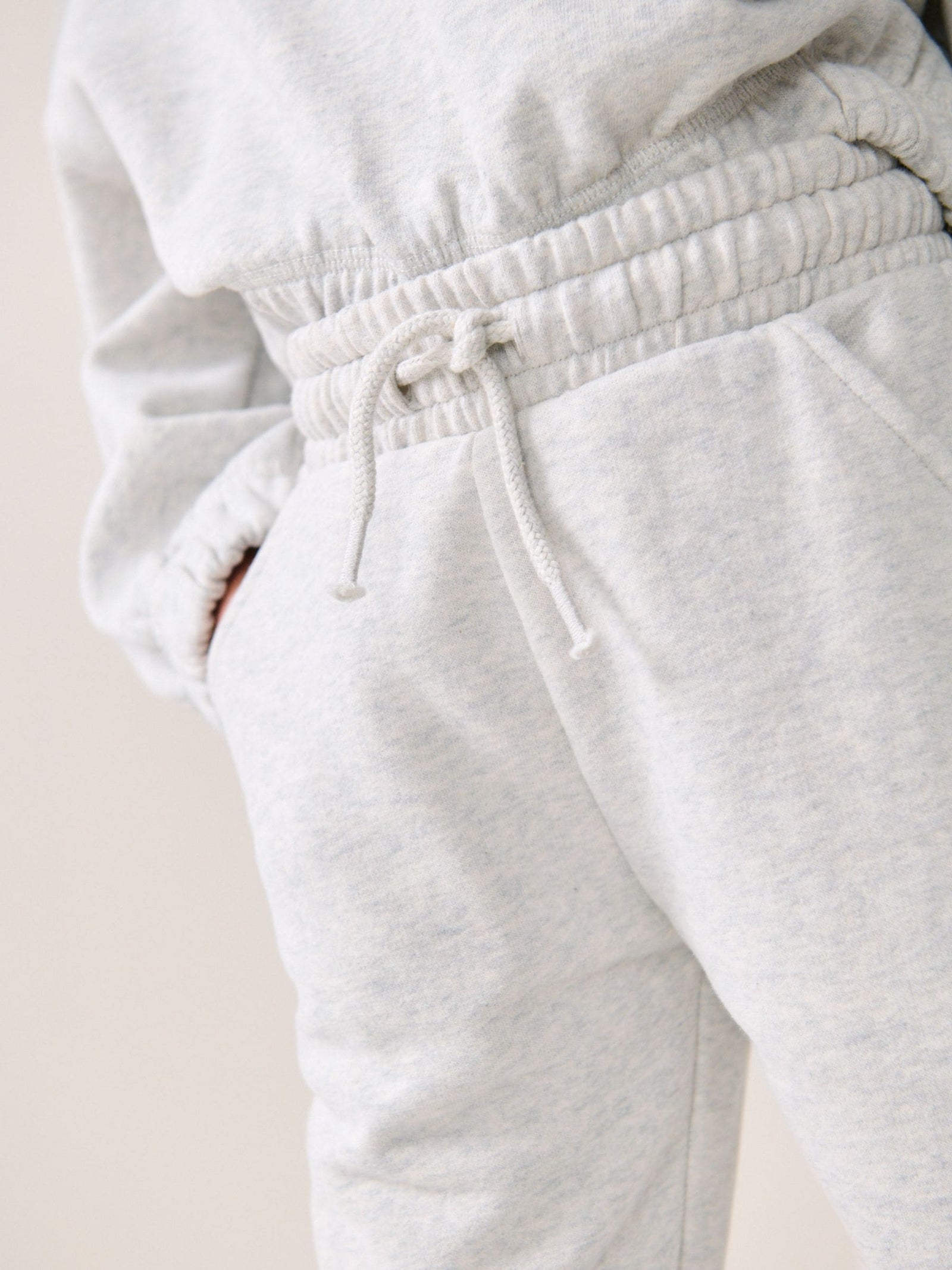 Grey Soft Jersey Regular Fit Joggers (3-16yrs)