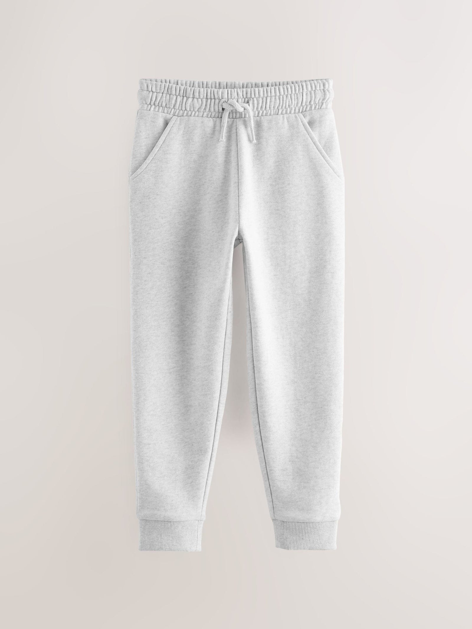 Grey Soft Jersey Regular Fit Joggers (3-16yrs)
