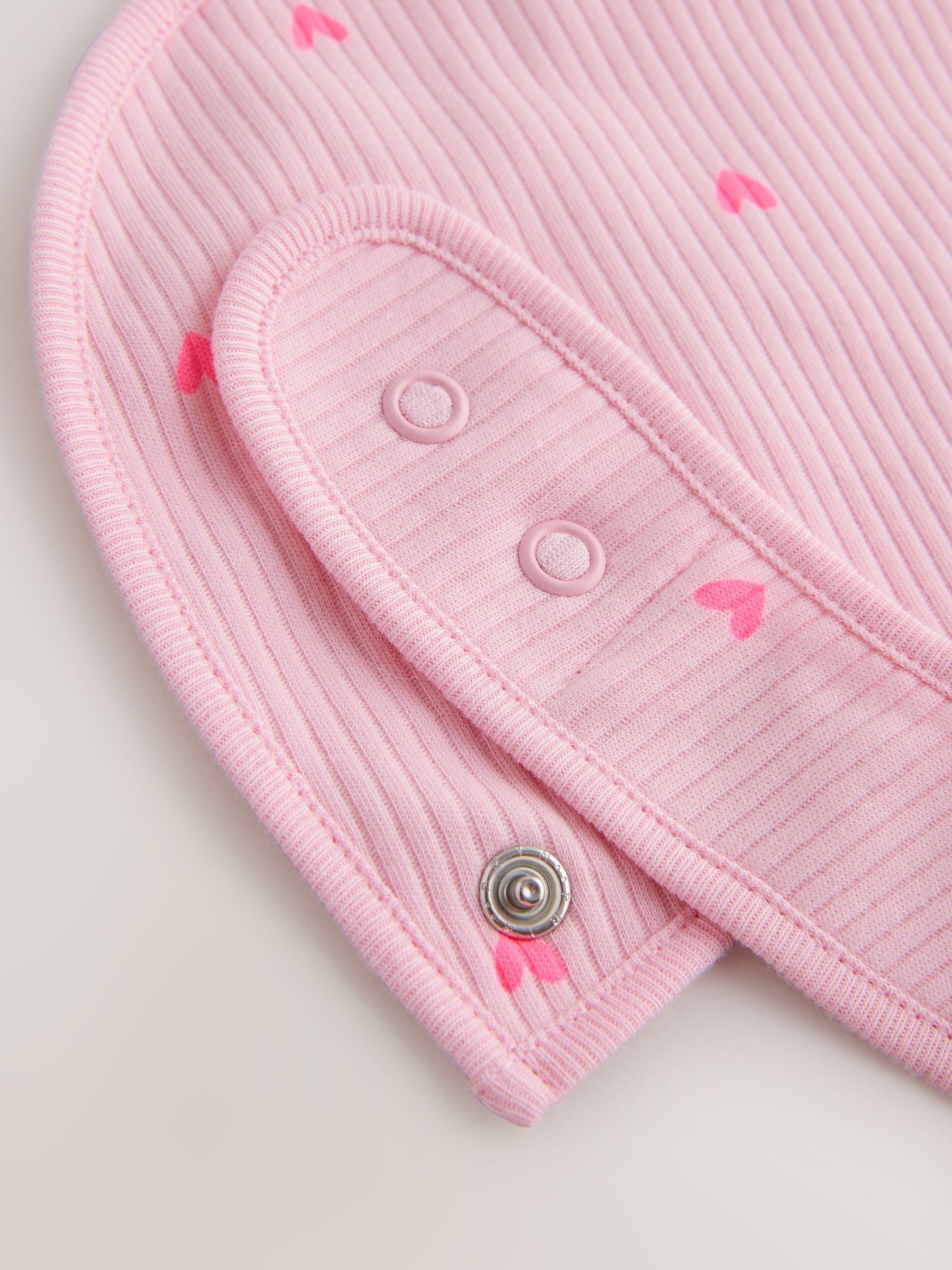 Pink Baby Bibs 5 Pack