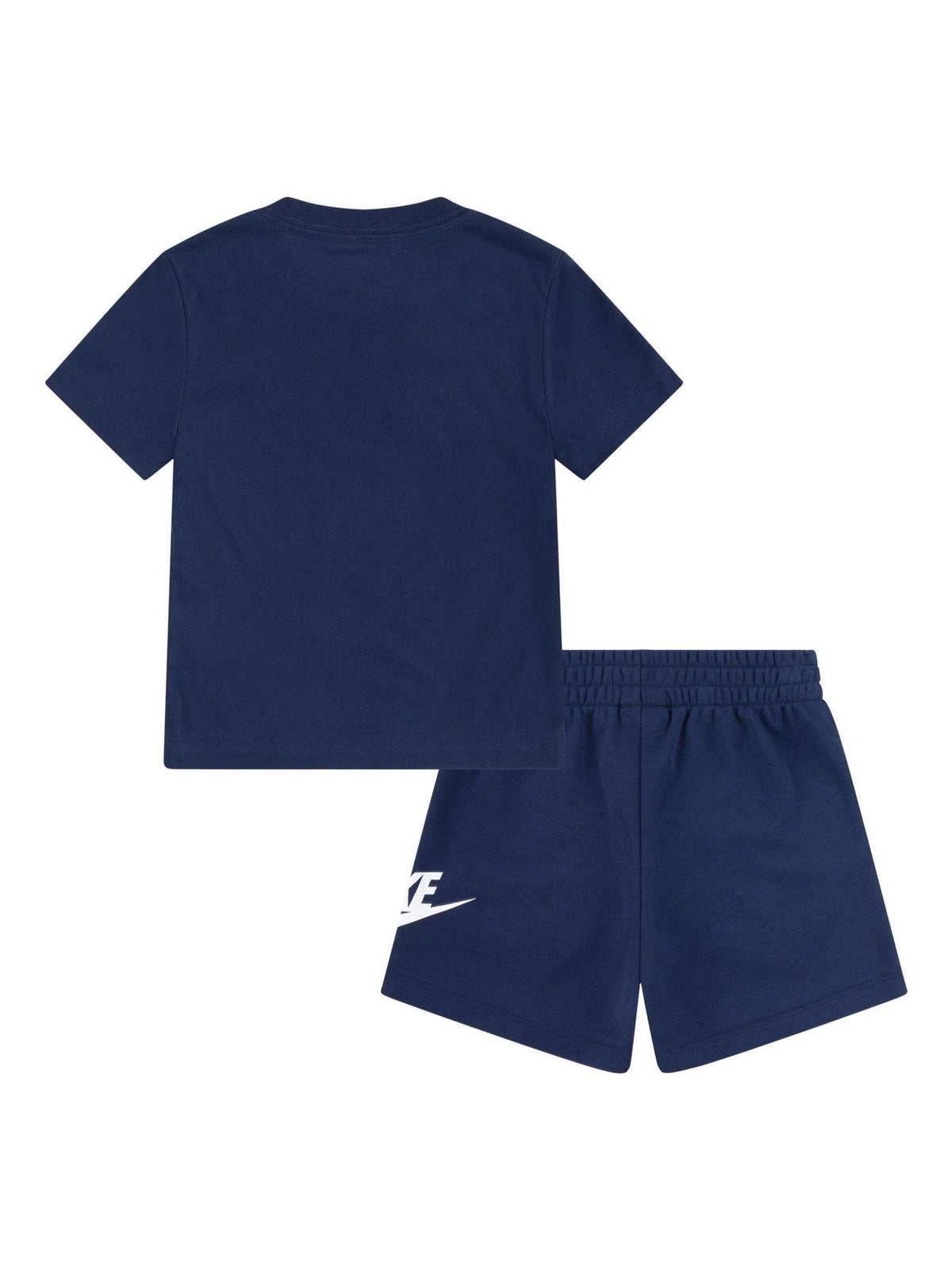 Nike Navy Club T-Shirt and Shorts Set