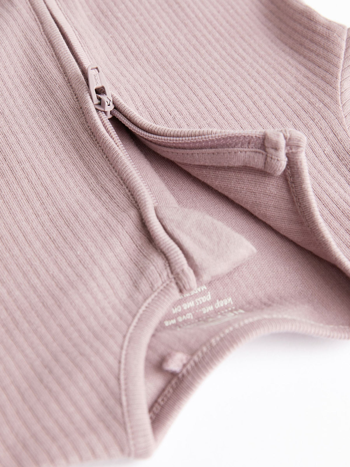 Pale Pink 3 Pack Two Way Zip Baby Romper (0mths-3yrs)