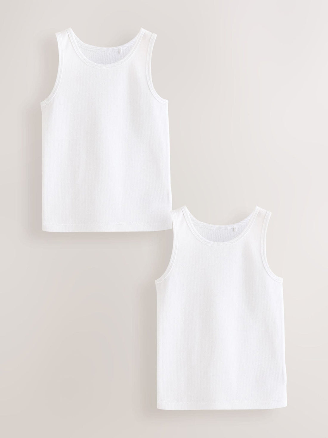 White Thermal Vests 2 Pack (2-16yrs)