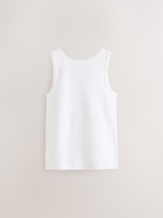 White Thermal Vests 2 Pack (2-16yrs)