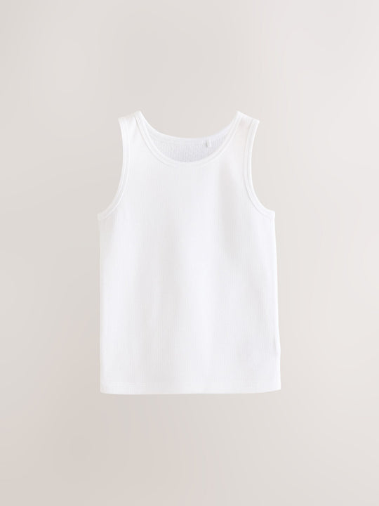 White Thermal Vests 2 Pack (2-16yrs)