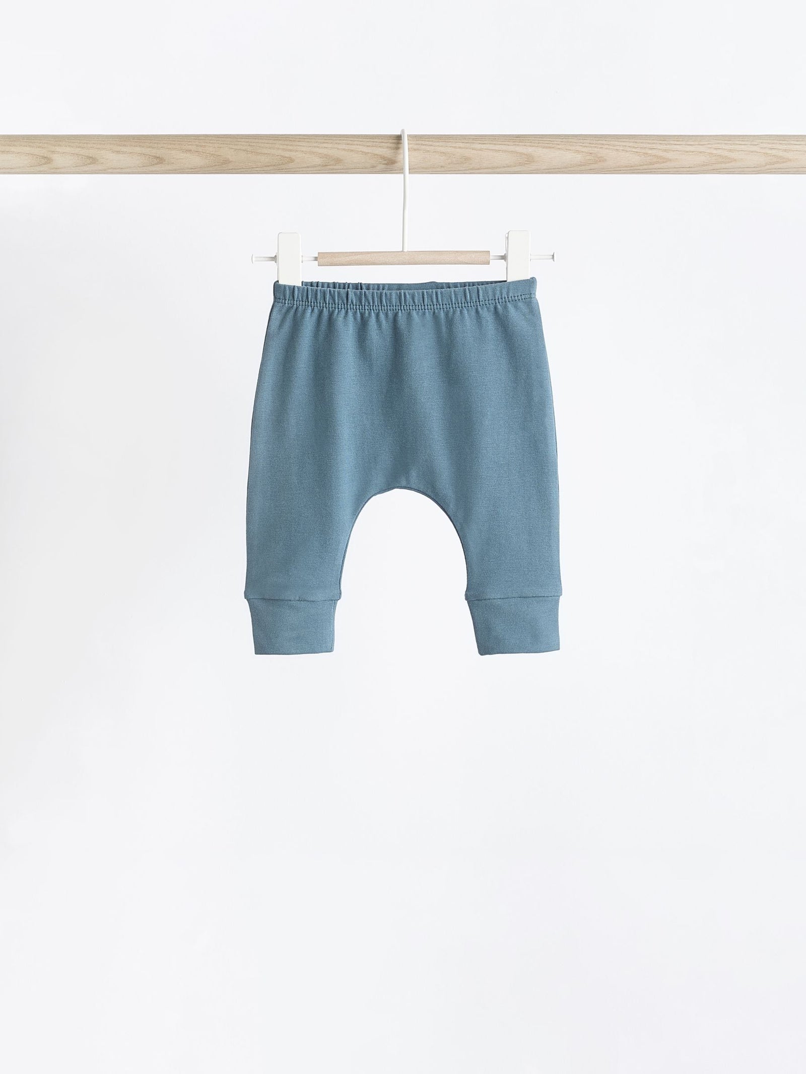Teal Blue Baby Leggings 4 Pack (0mths-3yrs)