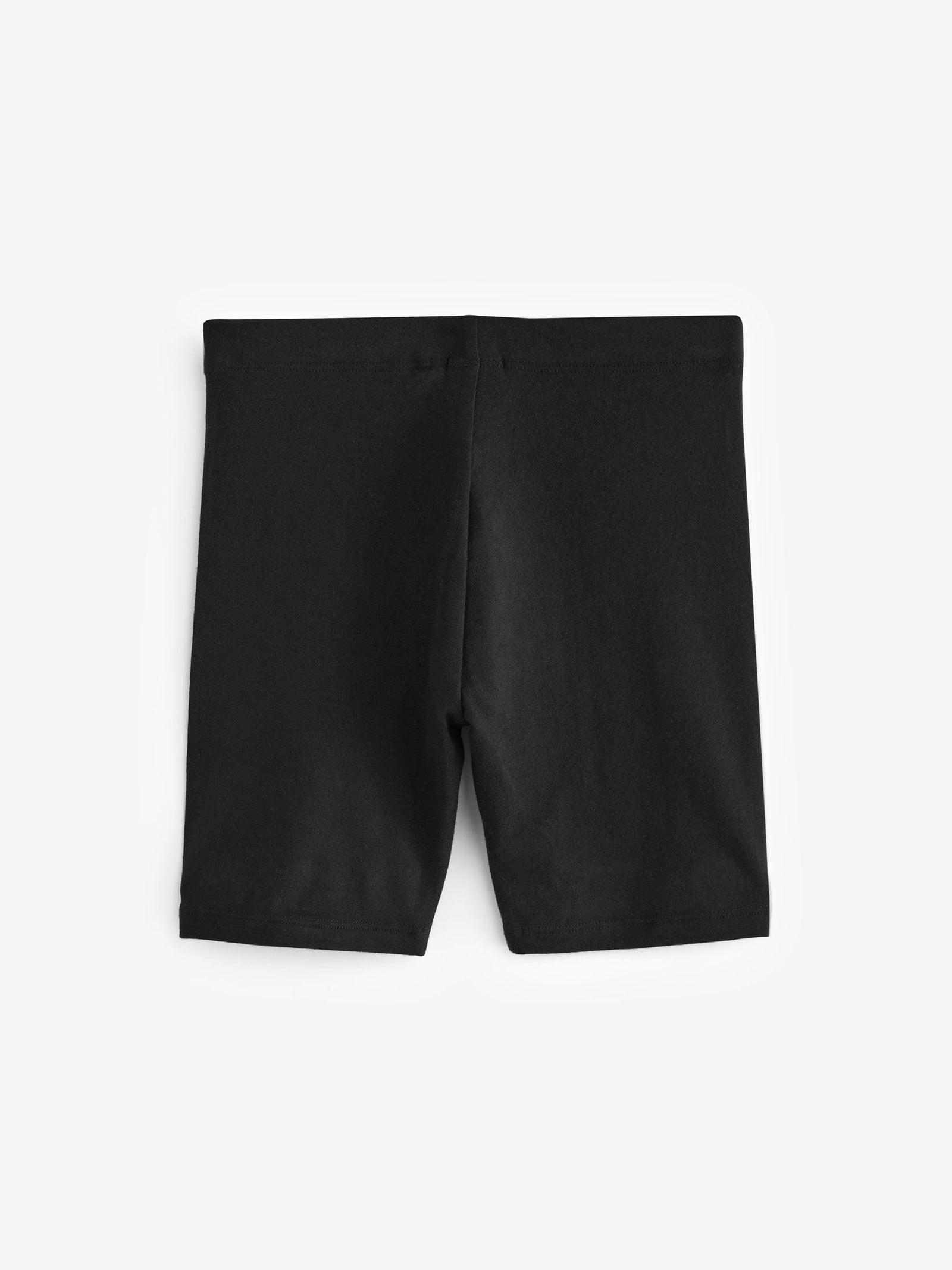 Black Longer Length 2 Pack Cotton Rich Stretch Cycle Shorts (3-16yrs)