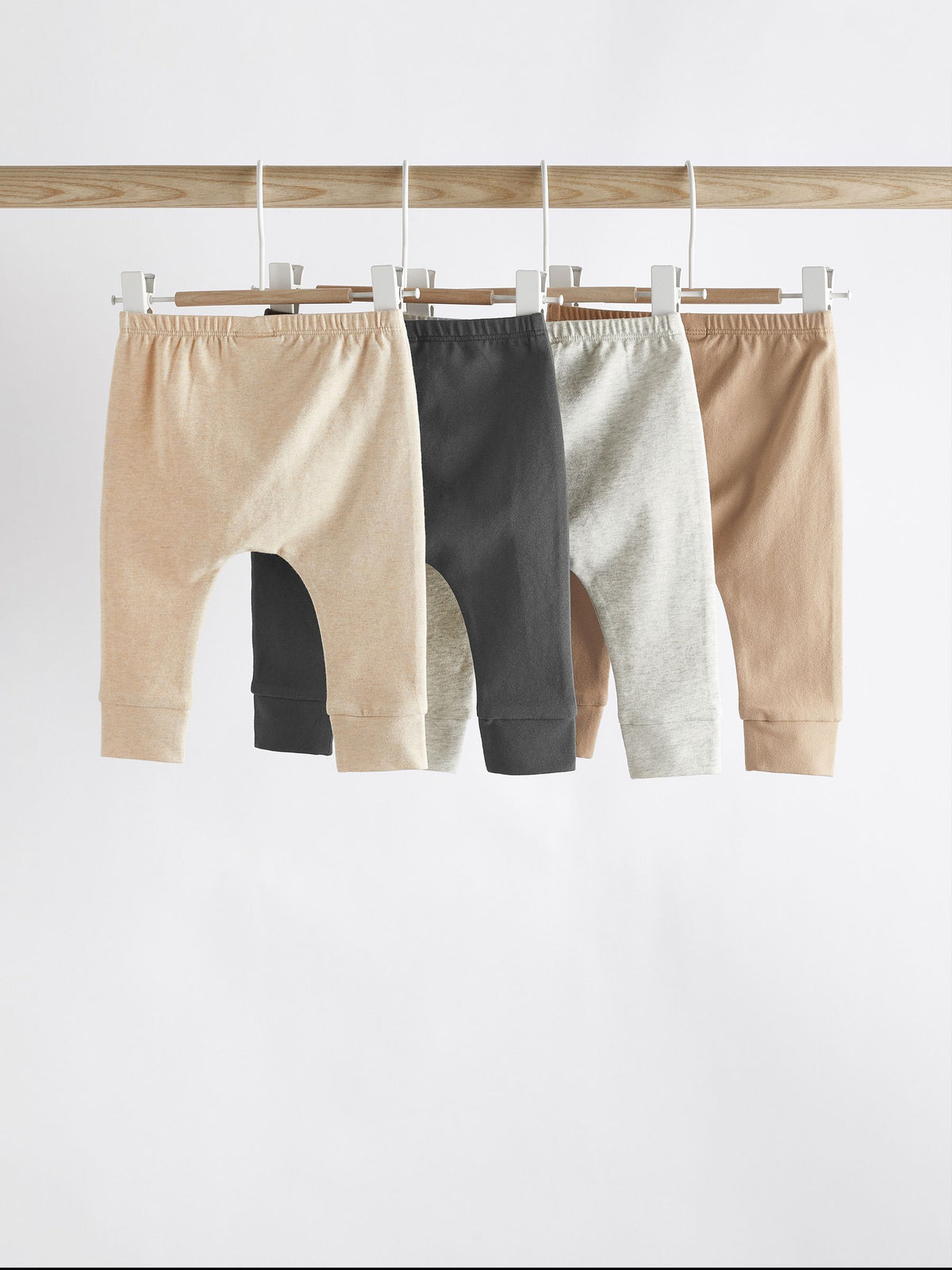 Neutral Baby Leggings 4 Pack (0mths-3yrs)