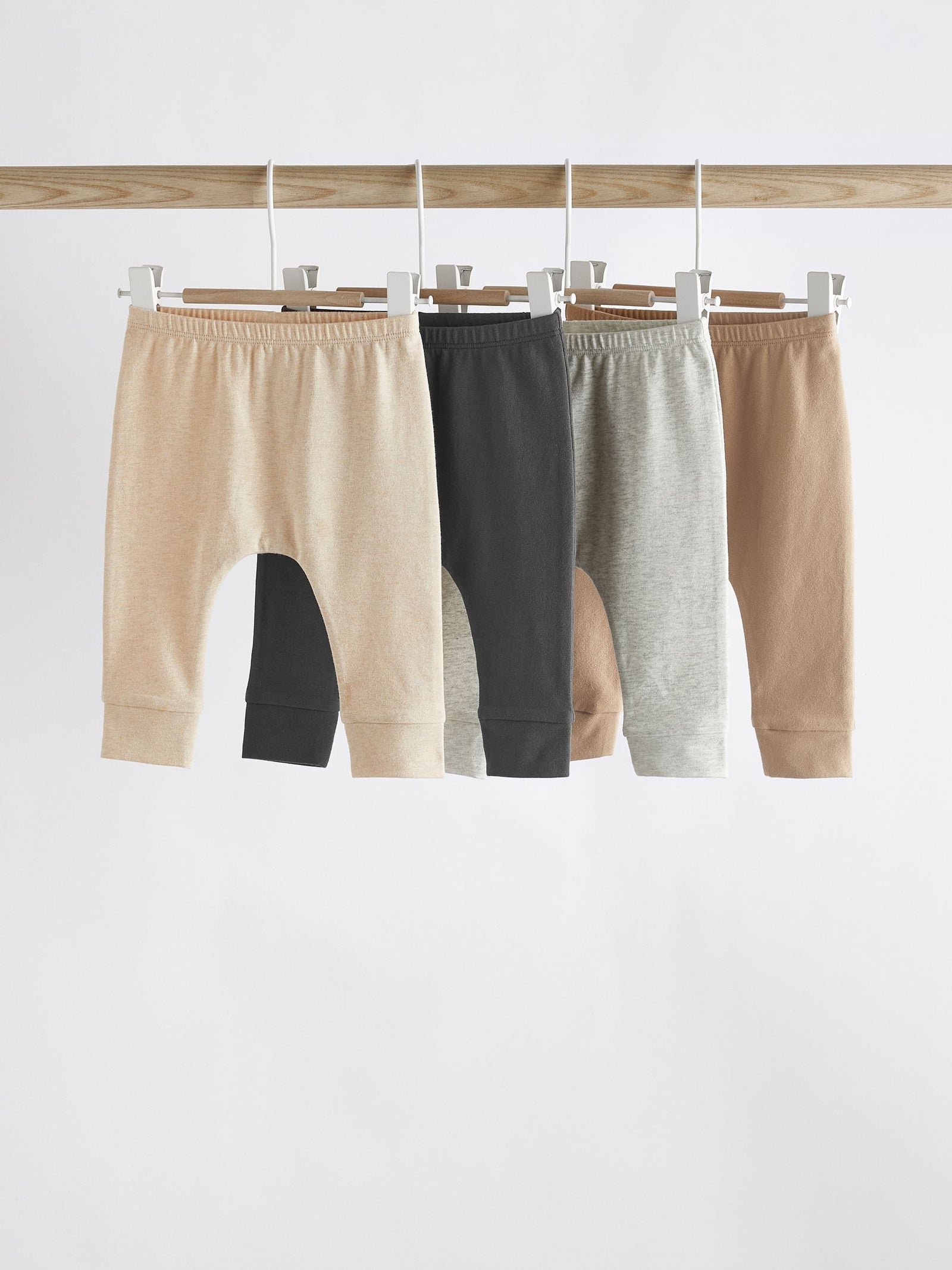 Neutral Baby Leggings 4 Pack (0mths-3yrs)
