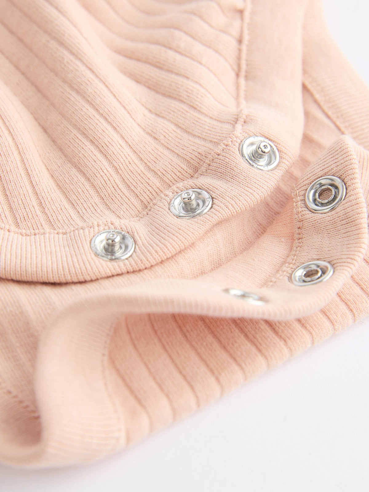 Pink/Cream Baby Long Sleeve Frill Bodysuits 4 Pack (0mths-2yrs)
