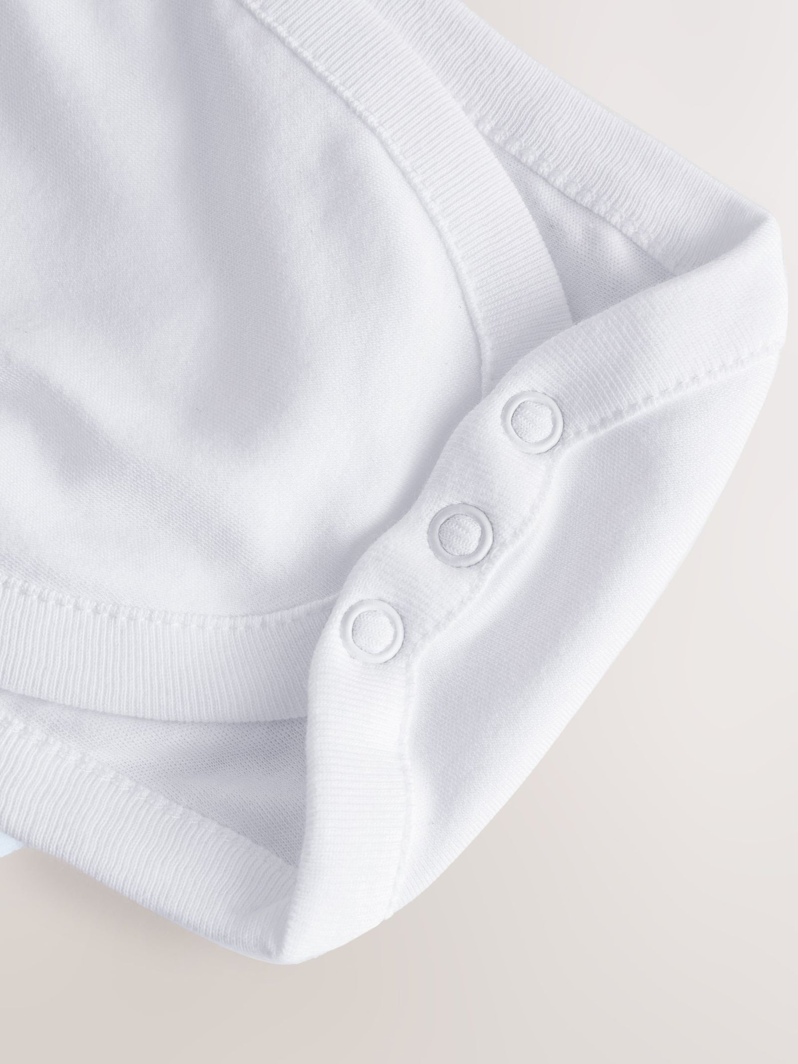 White Hip Dysplasia Short Sleeve Bodysuits 5 Pack