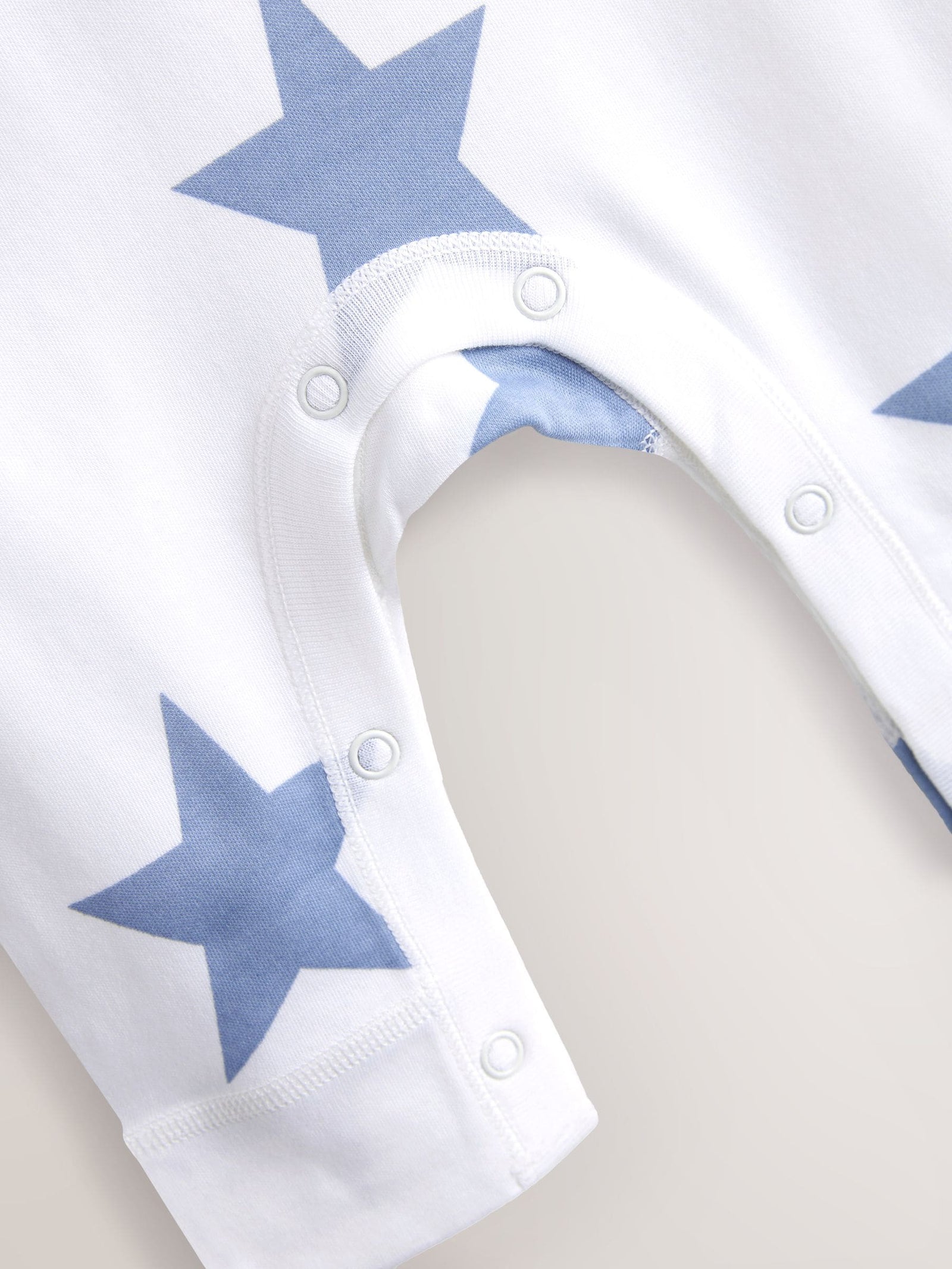 Blue Star Baby Kind To Skin Sleepsuits 2 Pack (0-2yrs)