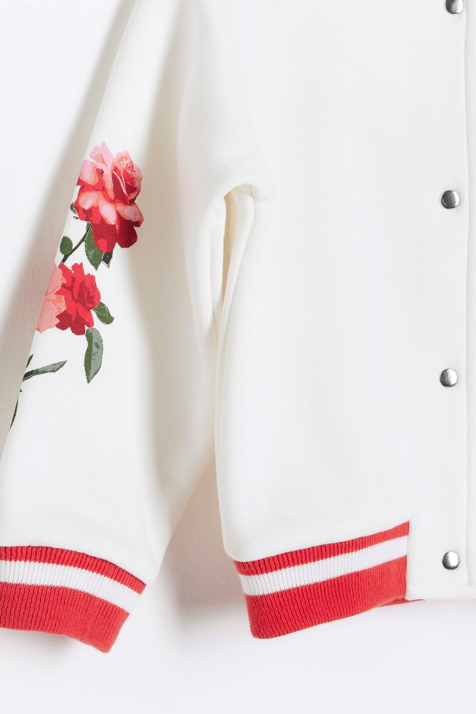 River Island Mini Girls Floral Bomber Jacket