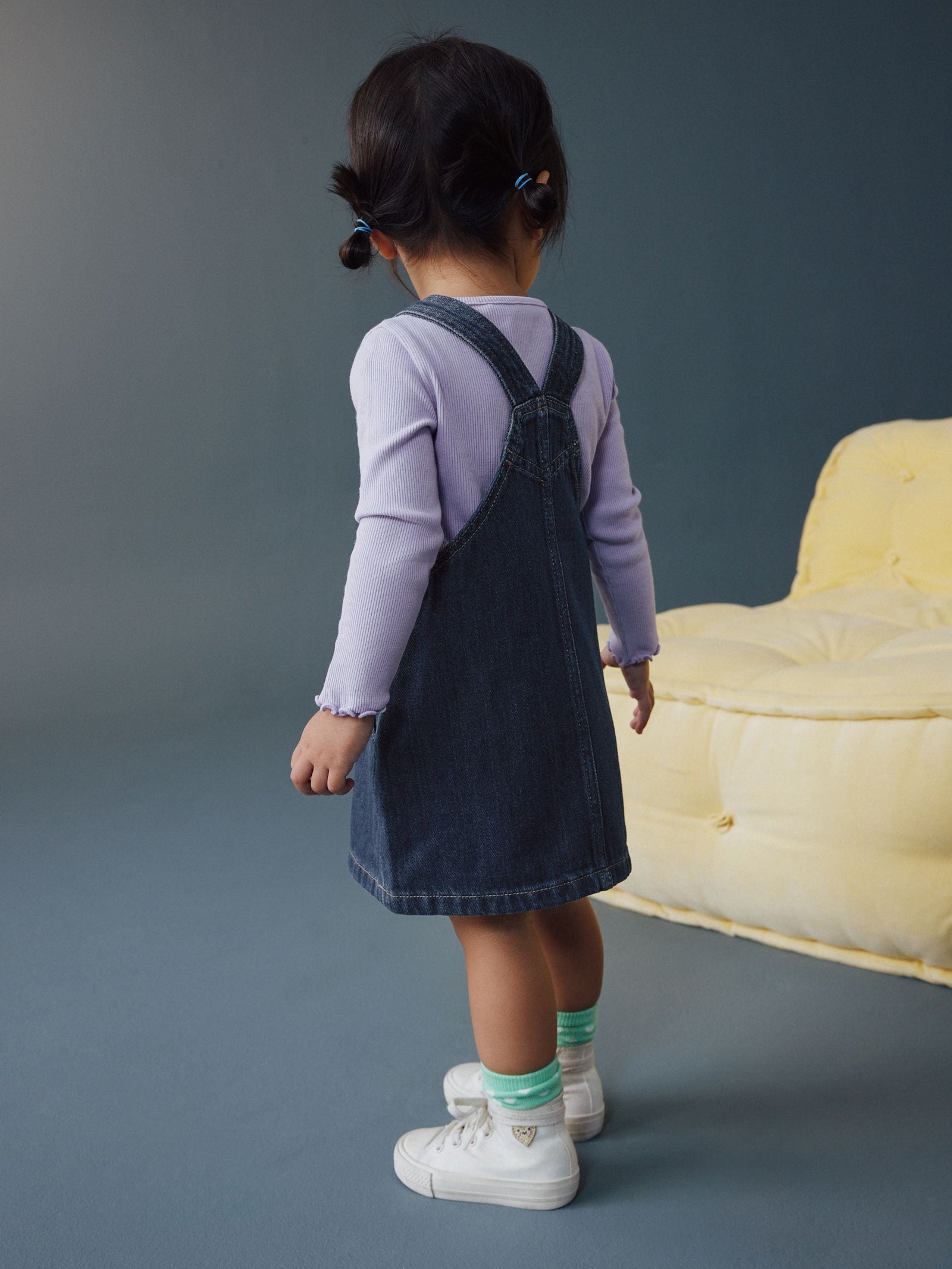 Indigo Blue Denim Pinafore Dress (3mths-8yrs)