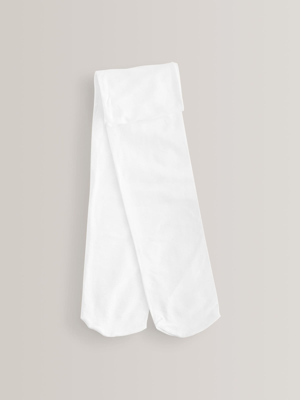 White Regular Length 2 Pack 80 Denier School Tights