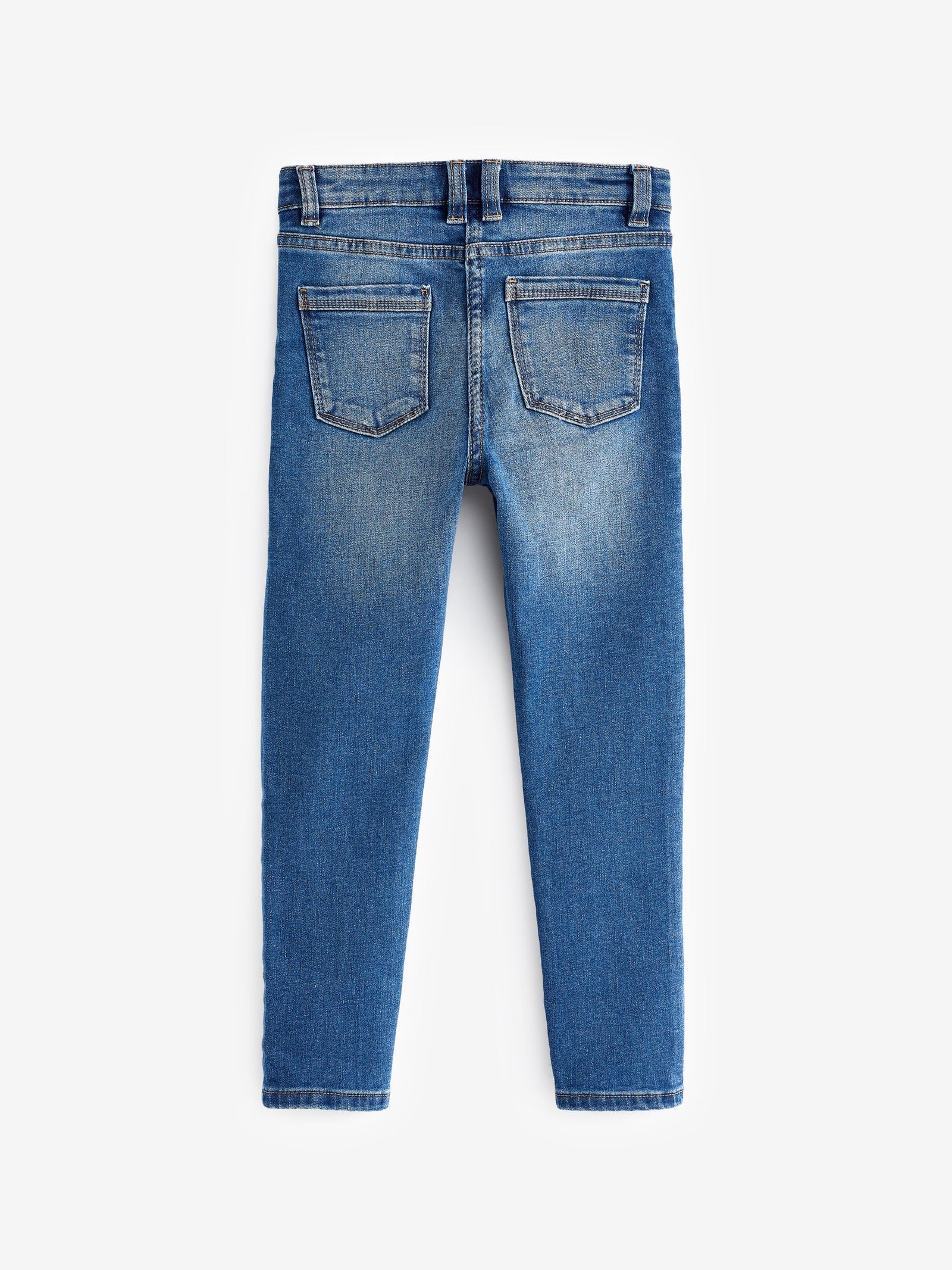 Mid Blue Regular Fit Skinny Jeans (3-16yrs)