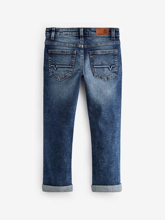 Mid Blue Distressed Jeans (3-16yrs)