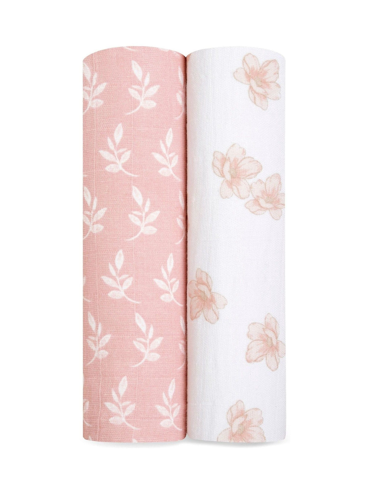 Aden + Anais Pink aden + anais Pink Cotton Muslin Blankets 2 Pack