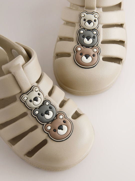 Neutral Bear Fisherman Sandals