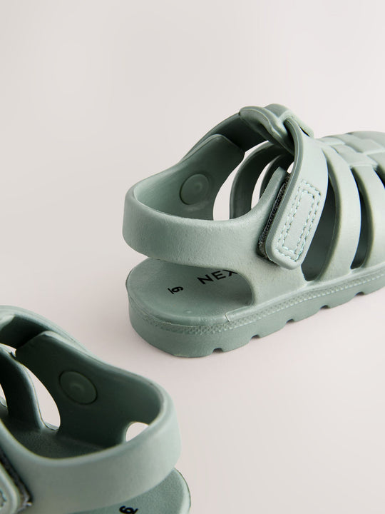 Green Fisherman Sandals