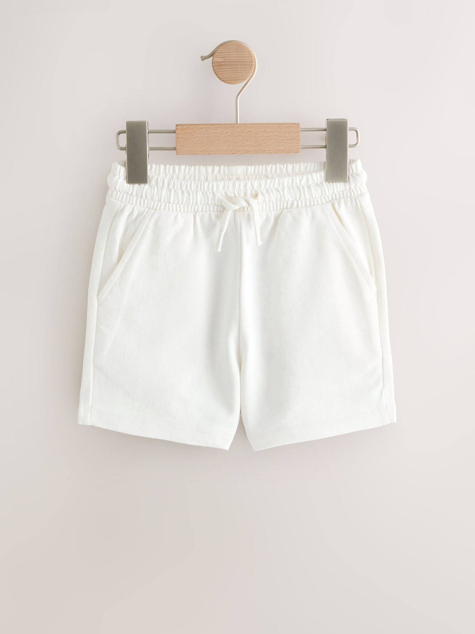 Off White Jersey Shorts (3mths-7yrs)