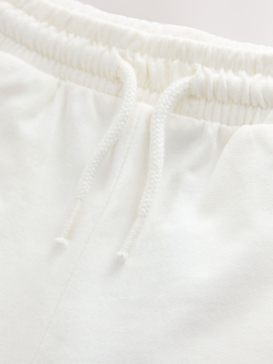 Off White Jersey Shorts (3mths-7yrs)
