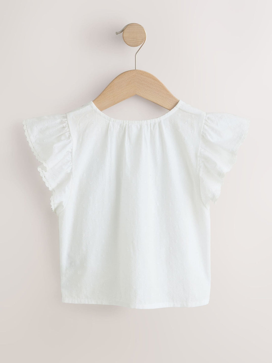 White Tie Front Blouse (3-16yrs)