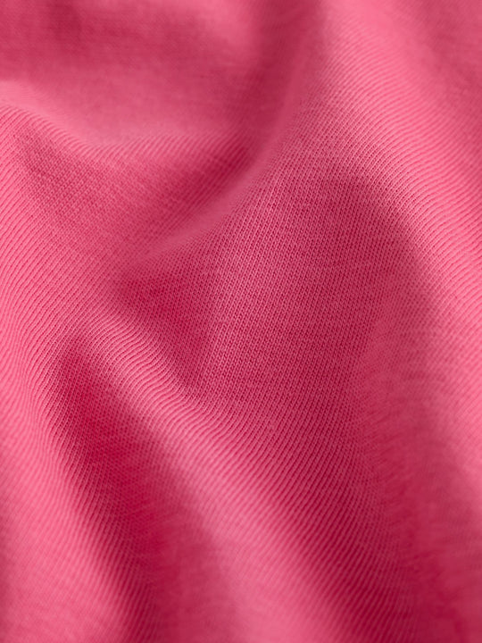 Pink Short Sleeve Plain T-Shirt (3mths-7yrs)