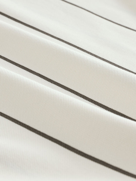White/Black Stripe Short Sleeve Graphic T-Shirt (3-16yrs)