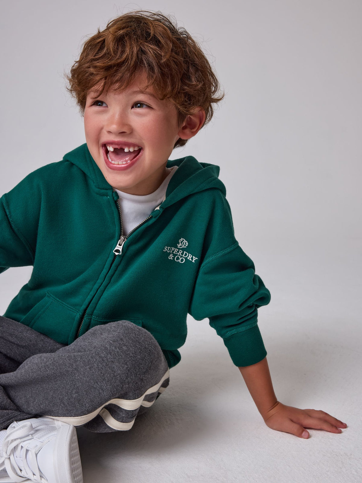 Superdry Green Hoodie & Joggers Set