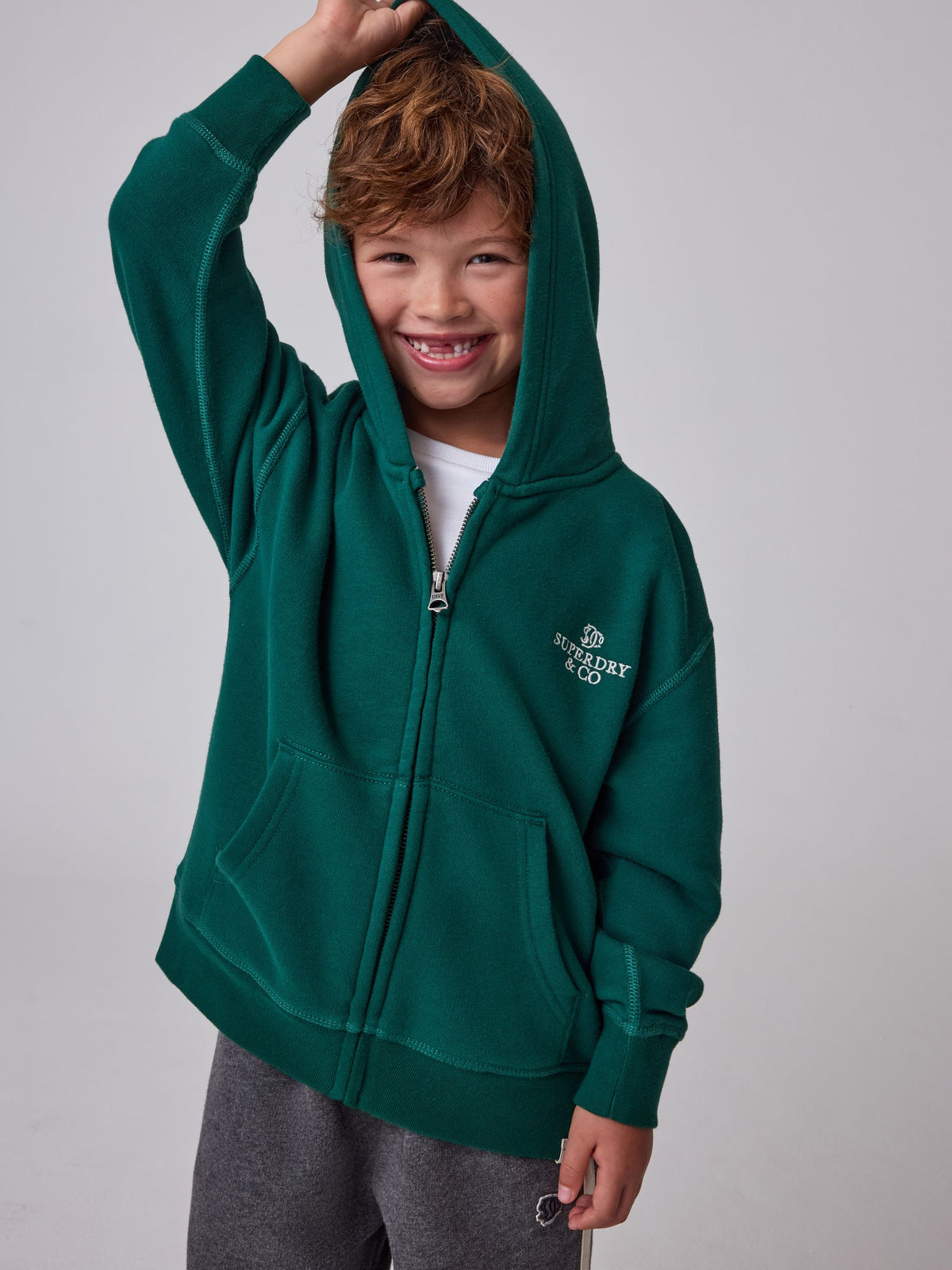 Superdry Green Hoodie & Joggers Set