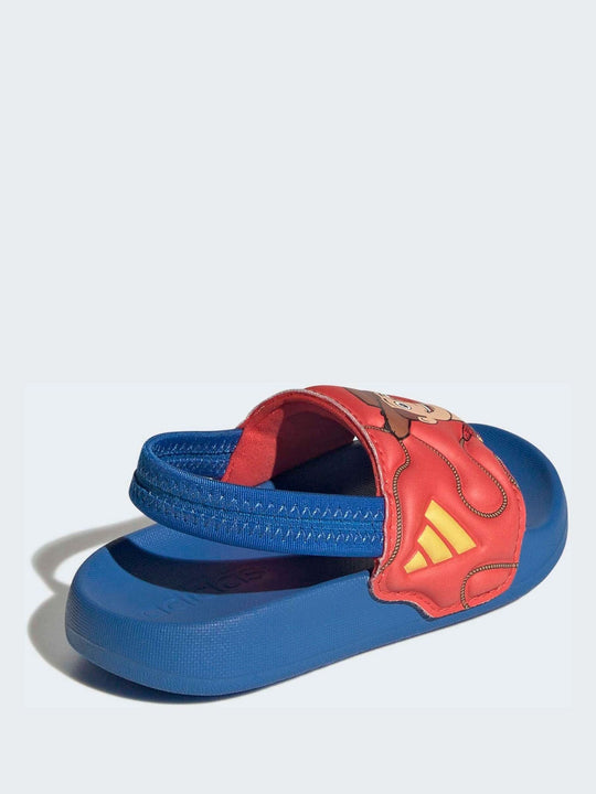 adidas Blue Adilette Estrap Infant Woody Sandals