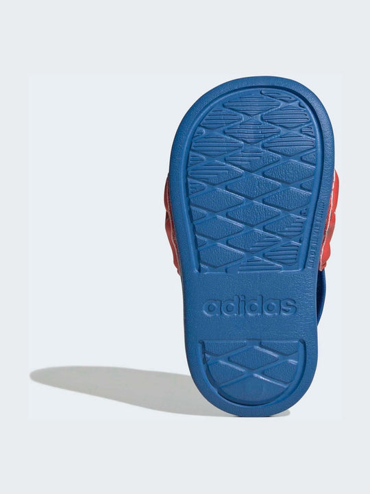 adidas Blue Adilette Estrap Infant Woody Sandals