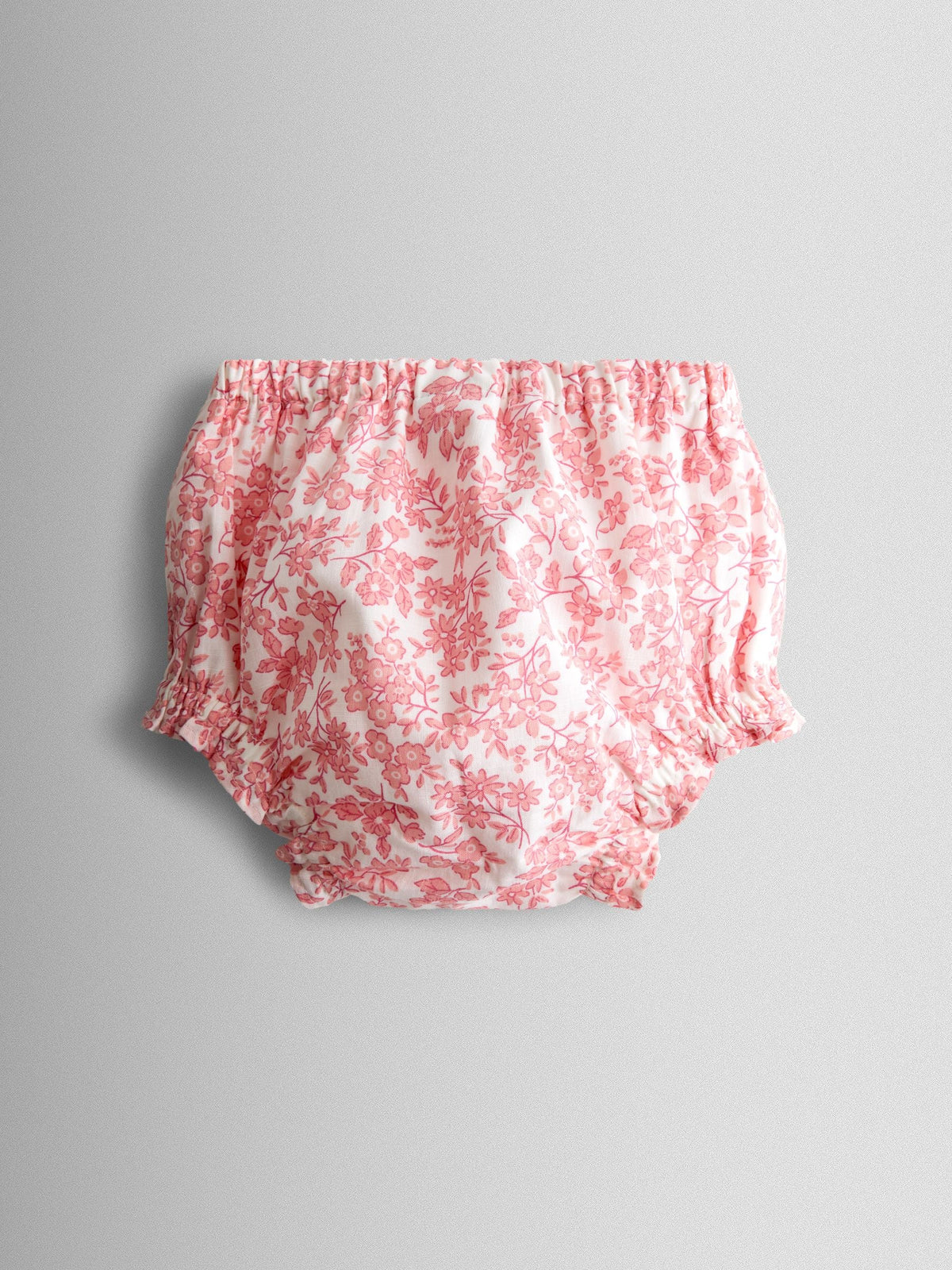 JoJo Maman Bébé Light Pink Garden Floral Smocked Woven Dress