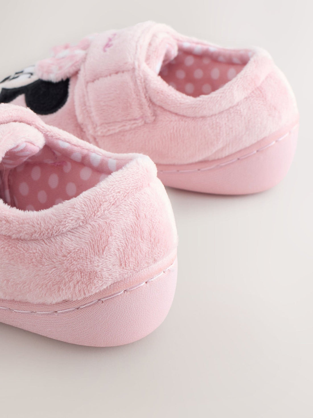 Pink Minnie Mouse Cupsole Slippers