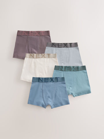 Multi Tonal Trunks 5 Pack (1.5-16yrs)