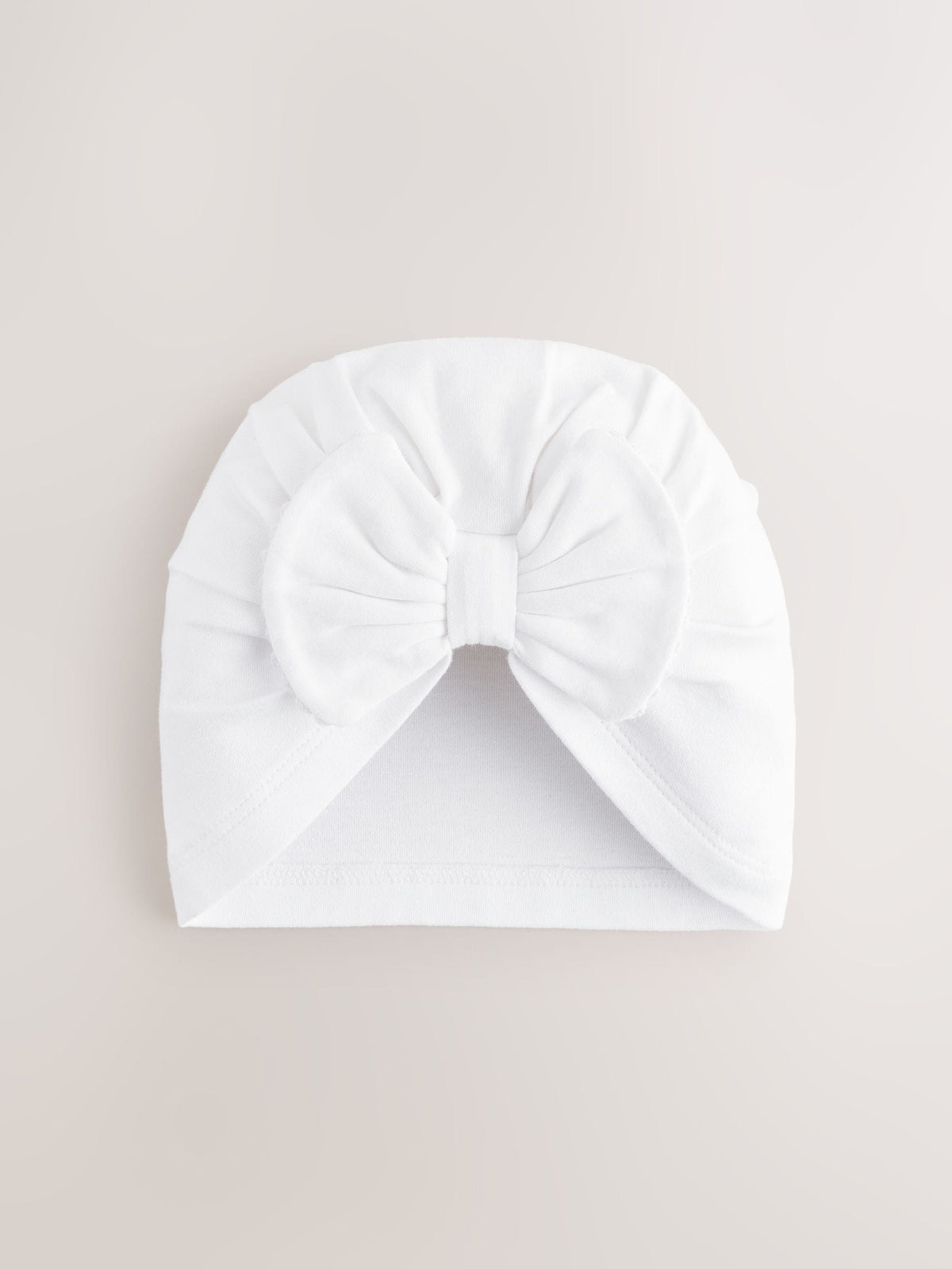 White Turban 2 Pack (0-18mths)
